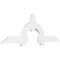 Ekena Millwork Ericson Architectural Grade PVC Gable Bracket, 84"W x 28"H x 2"D x 6"F, 8/12 Pitch GBP084X28X0206ERI00 - alternate 1